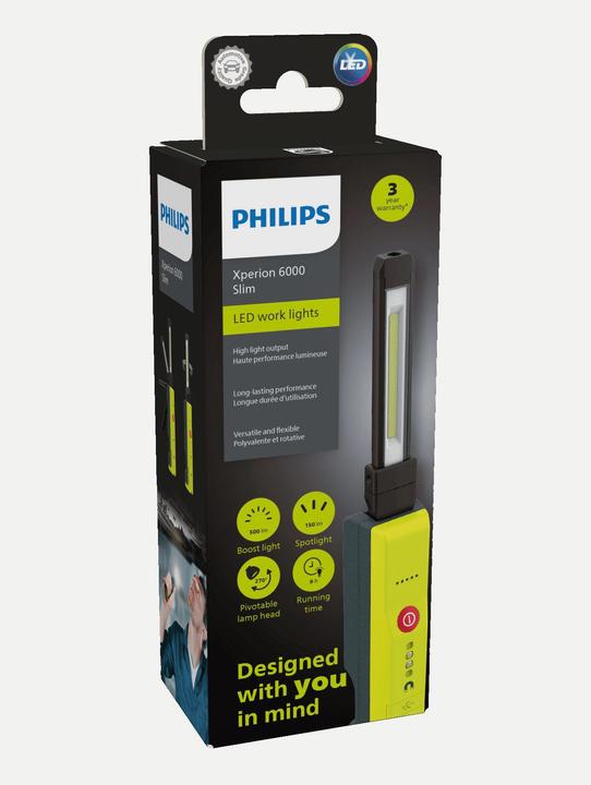 Produktbild Philips Xperion 6000 Slim (500 lm)