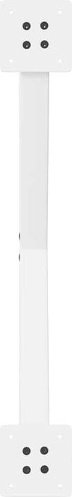 Actual product image VidaXL Coffee table legs X-shape 2 pcs. White 70x(30-31) cm steel table leg