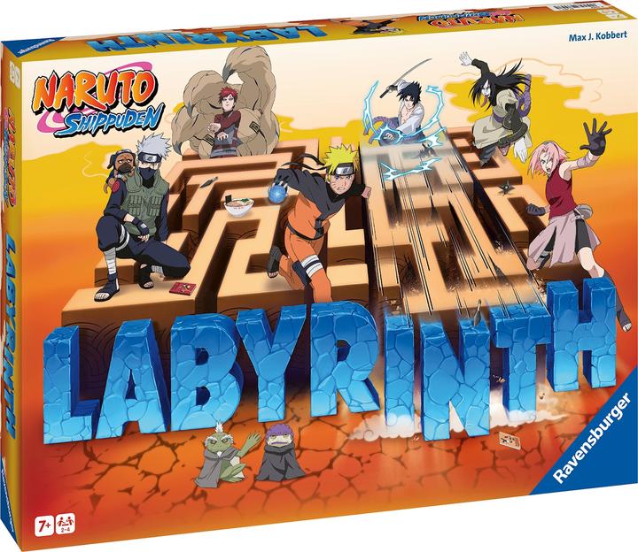 Image du produit Ravensburger Naruto Labyrinth (Allemand, Espagnol, Français, Néerlandais, Italien, Portugais, Anglais)