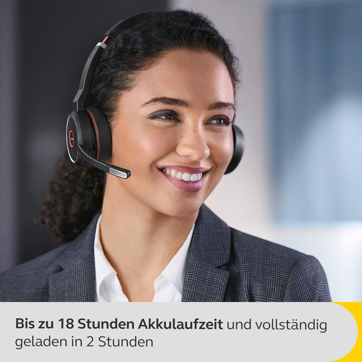Actual product image Jabra Evolve 75 SE Duo inkl. Link 380 (Wireless, USB-A)