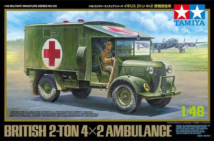 Image du produit Tamiya 1/48 Ambulance britannique 2t 4x2