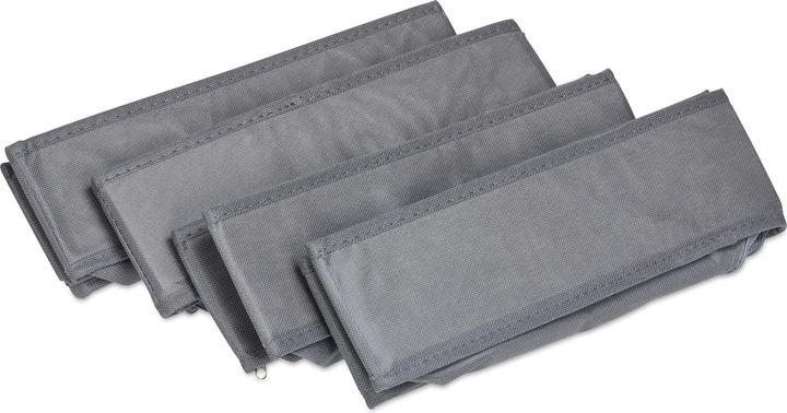 Immagine prodotto Relaxdays 4 portacravatte-divisori (32 x 32 x 9 cm, 9.22 l)