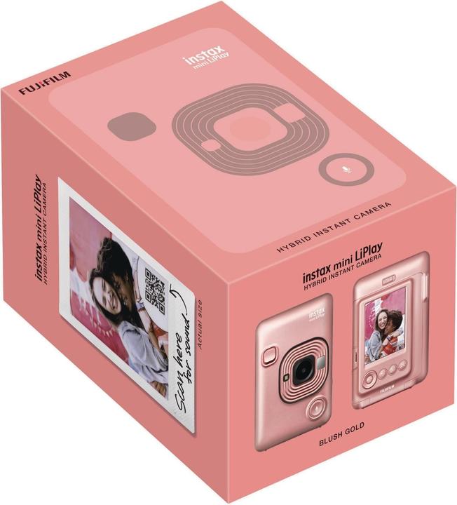 Image du produit Fujifilm Instax Mini LiPlay Blush Gold