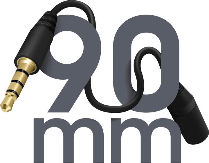 Produktbild Avizar Audio-Adapter 3.5mm Klinkenstecker (0.09 m, 3.5mm Klinke (AUX))