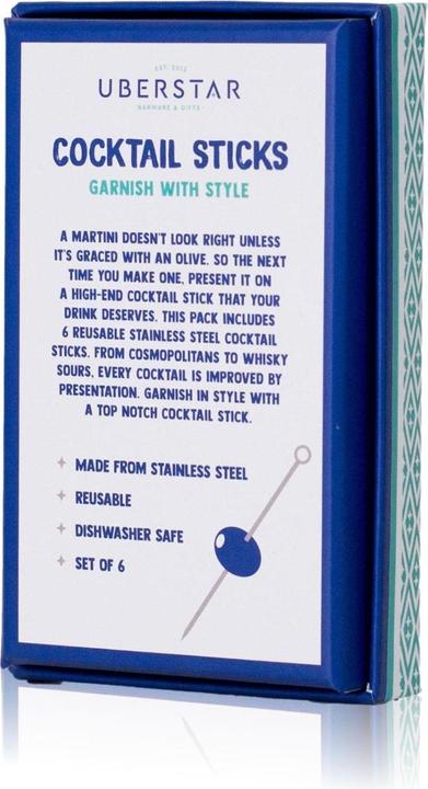 Actual product image Uberstar Cocktail stirrers (Bar spoons + Cocktail stirrers)