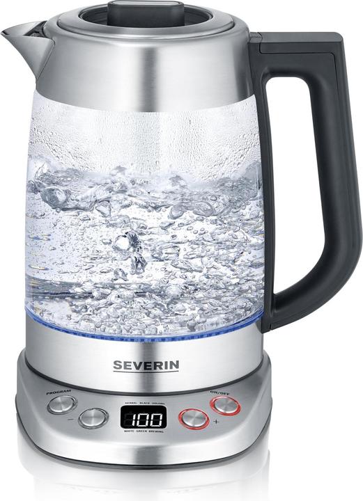 Actual product image Severin WK 3480 Glass tea/water kettle deluxe (1.70 l)