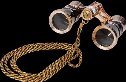 Byomic Theatre Binoculars 3x25 Gold/Black (3 x)