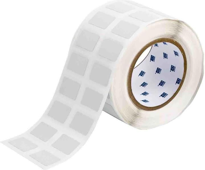 Brady THT-22-428-2, Permashield, Polyester, metallised, 31.75 x 19.05 mm, permanent, with laminate
