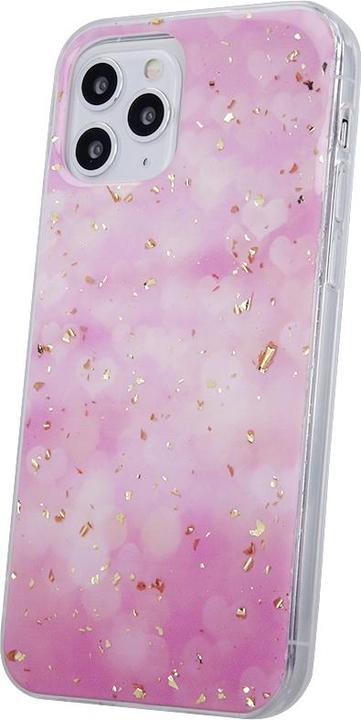 Produktbild OEM Gold Glam Hülle für Samsung Galaxy A51 Pink (Samsung Galaxy A51)