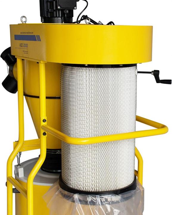 Produktbild Markmüller BAMATO - Zyklonabsaugung ABZ-2000 mit Fernsteuerung (400V) (Absauganlage)