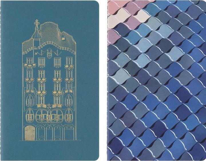 Actual product image Moleskine 2024 LE CASA BATLLO CAHIER L 13x21 LINE SET (Lined)