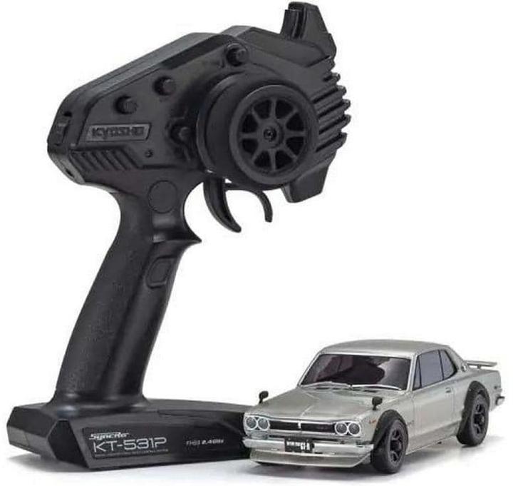 Produktbild Kyosho MINI-Z MR-04 Skyline 2000GT-R, Silber ARTR, 1:27 (RTR Ready-to-Run)