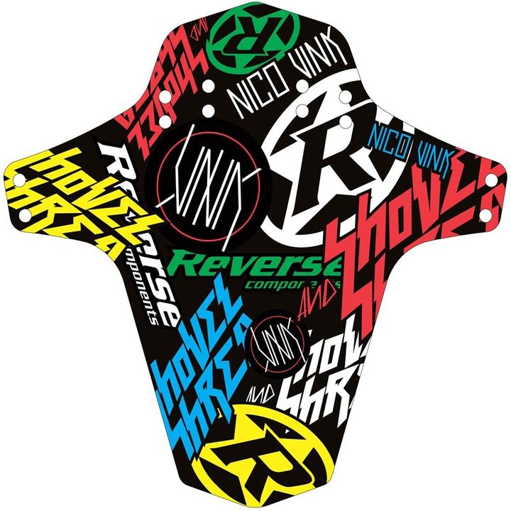 Image du produit Reverse Mudfender Nico Vink Stickerbomb (Garde-boue arrière)