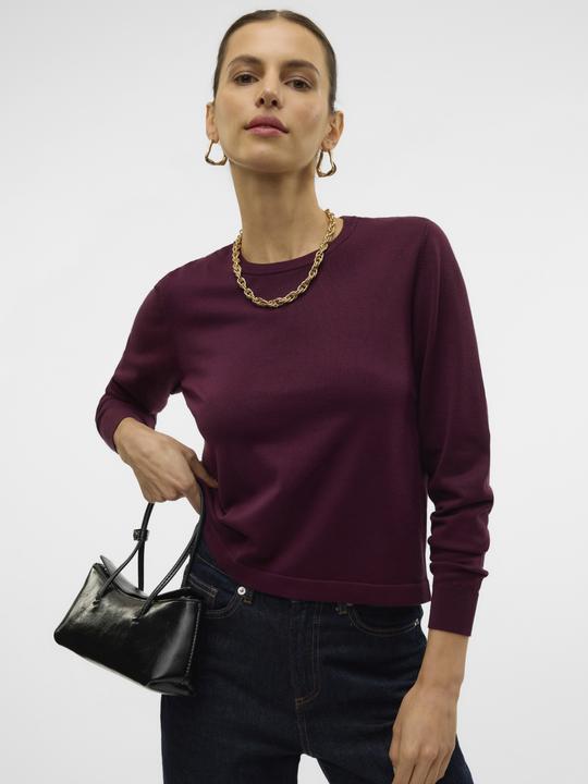 Produktbild Vero Moda Vmsilje Ls O-Neck Short Pullover Ga Noos (M)