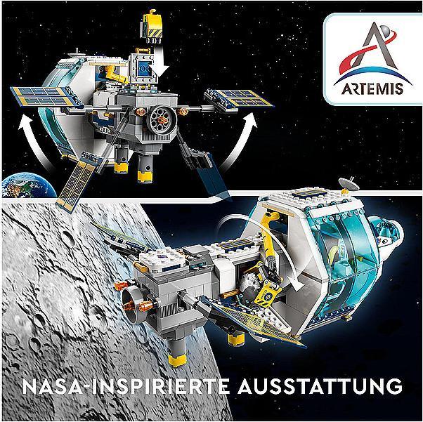 Productafbeelding LEGO Maanruimtestation (60349, LEGO Stad)