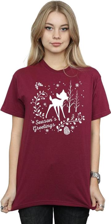 Image du produit Disney - T-shirt BAMBI CHRISTMAS GREETINGS - Femme (S)