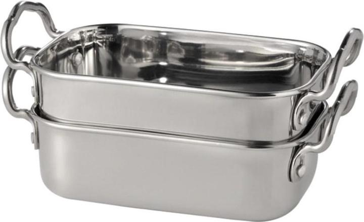 APS Mini-Servierpfanne "SNACKHOLDER" (14.50 cm, Edelstahl)