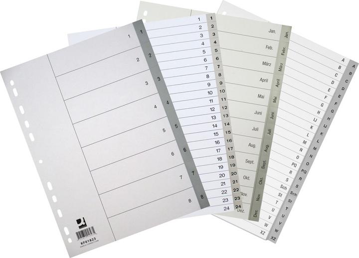 Actual product image Q-Connect Register full format made of PP, with index sheet