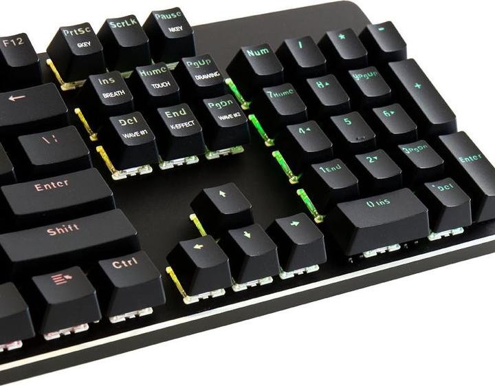 Actual product image Glorious PC Gaming Race GMMK-BRN-V2 full size, ANSI US standards, Gateron Brown Switch (US, Cable)