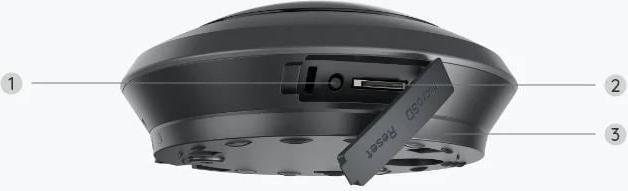 Actual product image Reolink Fisheye Series W520 WiFi (2560 x 2560 pixels)