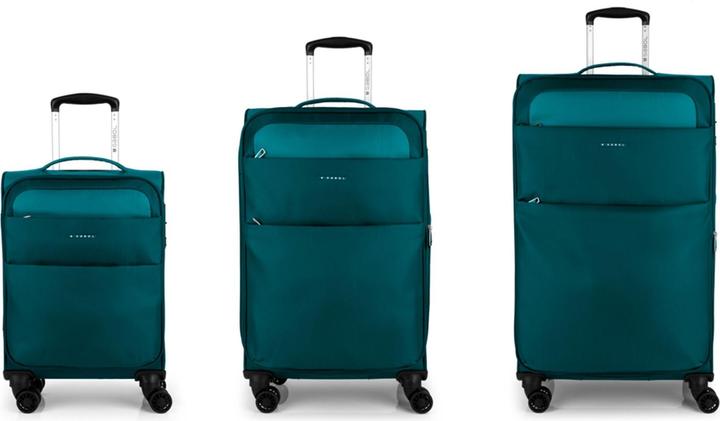 Produktbild Gabol Cloud 4 Rollen Kofferset 3-teilig mit Dehnfalte (210 l, XL (ab 115l))