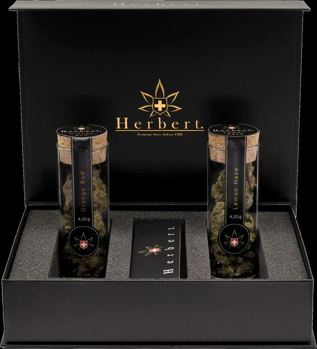 Immagine prodotto Herbert. Scatola di CBD Premium (8.40 g, Interno)