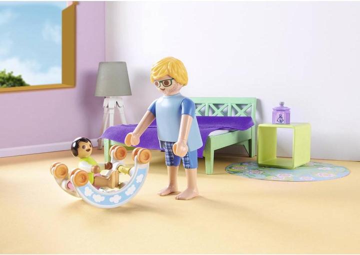 Actual product image Playmobil Bedroom with baby play corner (71609, Playmobil My Life)