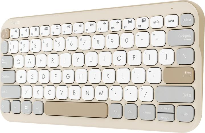 Immagine prodotto ASUS Tastiera Marshmallow Kw100 (US, Senza fili)