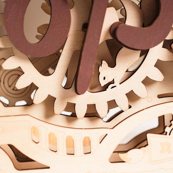 Produktbild Robotime Bausatz Open Closed Schild, Modell Art: Dekoration