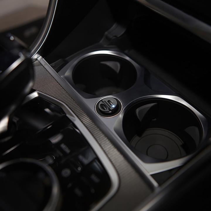 Actual product image Puro Mini Car Fast Charger - Ładowarka samochodowa 2 x USB-C Power Delivery 30 W (czarny)