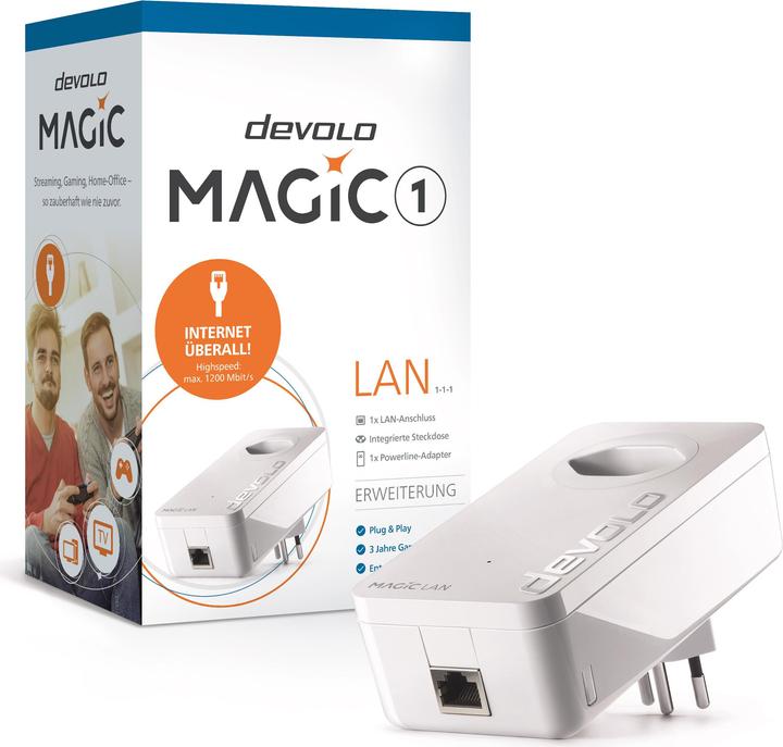 Immagine prodotto Devolo Magic 1 LAN estensione 1-1-1 (1200 Mbit/s)