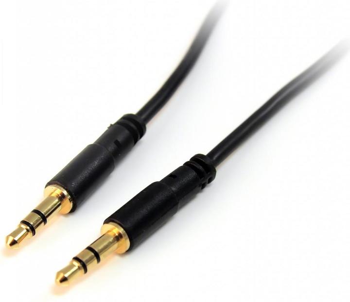 Image du produit StarTech Câble audio stéréo à jack 3,5 mm, 90 cm - St/St (0.91 m, Jack 3,5 mm (AUX))
