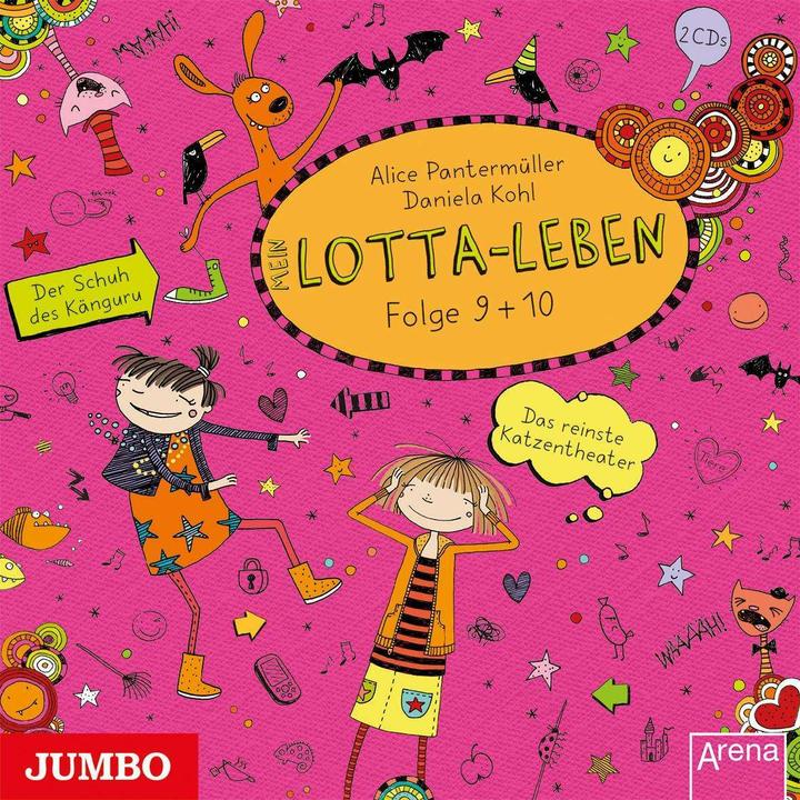 Immagine prodotto Jumbo My Lotta life. Il più puro teatro dei gatti (9) / La scarpa del canguro (10) (Alice Pantermüller, Christine Pappert, Stefania Kirchberger, Katinka Kultscher, Cavolo Daniela, Tedesco)
