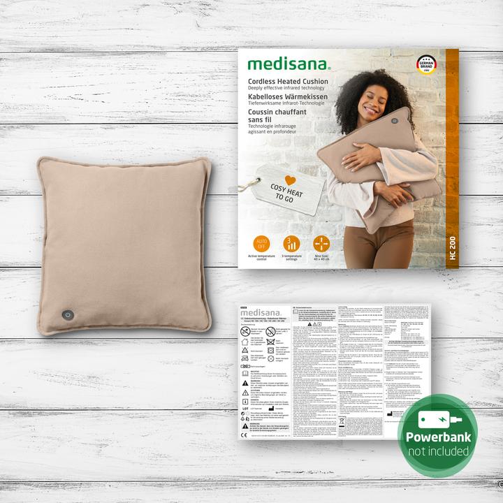 Produktbild Medisana HC 200 Interior Cushion Line sand (40 x 40 x 18 cm)