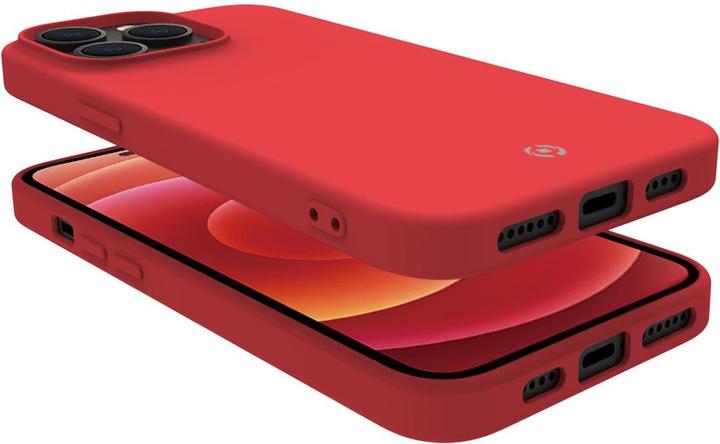 Image du produit Celly Feeling Mobile Phone Case 15.5 cm (6.1') Cover Red (Apple iPhone 14 Pro)