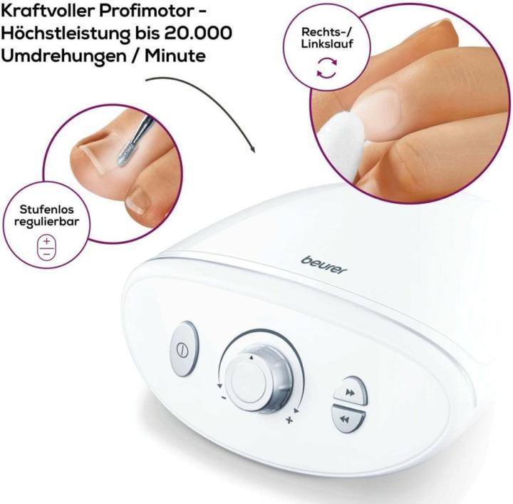 Actual product image Beurer Nail care set MP 100