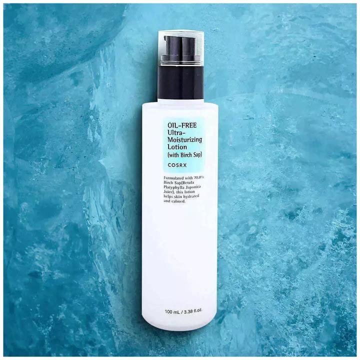 Actual product image Cosrx Oil Free Ultra Moisturizing Lotion (100 ml, 24h cream)