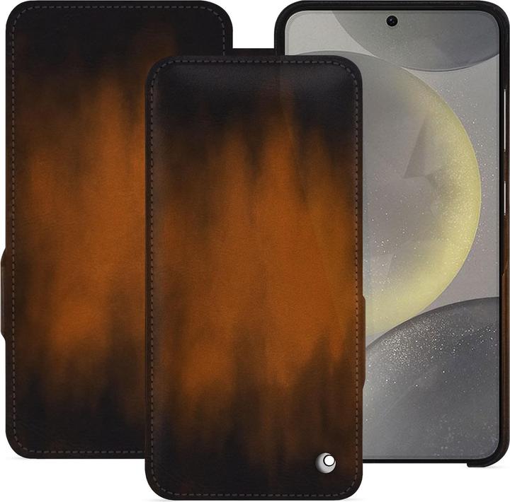 Actual product image Noreve Horizontal leather flap shell (Samsung Galaxy S24)