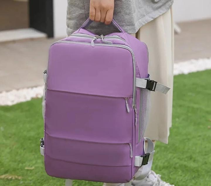 Actual product image Only-Bags.Store Travel Backpack Large Capacity Waterproof Anti-Theft Casual Daypack Bag with Luggage Strap &