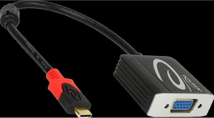 Produktbild Delock Monitoradapter USB Typ-C zu VGA (VGA, 20 cm)