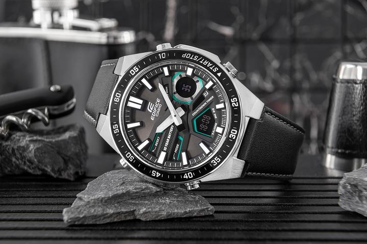 Image du produit Casio Edifice - EFV-C110L-1AVEF (Montre analogique, 47 mm)