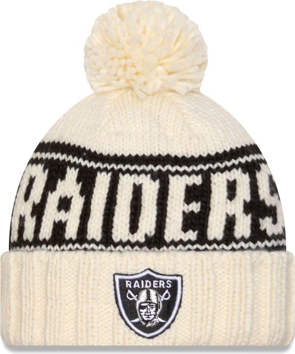 Produktbild New Era Sideline Damen Winter Mütze - NFL Las Vegas Raiders (One Size)
