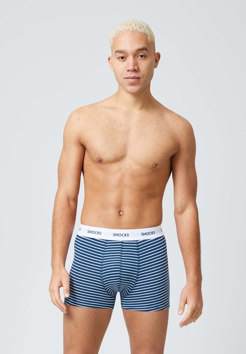 Immagine prodotto Snocks Boxershorts mit Streifen (S, confezione da 6)
