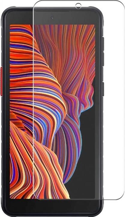 Actual product image Screenguard Samsung Galaxy XCover 5 bulletproof glass protective film Case Friendly Design (1 Piece, Samsung Galaxy S21)