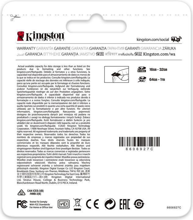 Produktbild Kingston Canvas Go Plus (512 GB, microSDXC, U3, UHS-I)