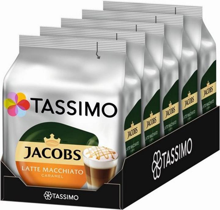 Image du produit Tassimo T DISC Jacobs Latte Macchiato Caramel (8 x Port.)