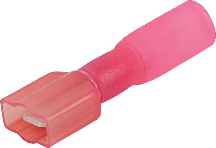 Produktbild KS Tools Sortiment isolierter Quetschverbinder, rot, AWG22-16, 6-tlg Stecker