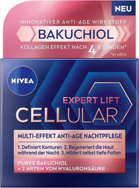Image du produit NIVEA Cellulaire Expert Lift Soin de Nuit Anti-Age (50 ml, Crème de nuit)