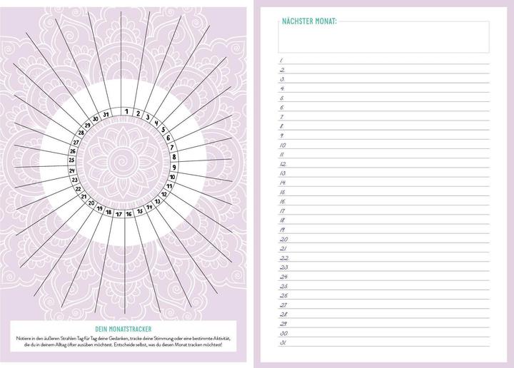 Produktbild Notizbuch Bullet Journal Mandala 21.6 x 15.3 cm (21.6 x 15.3 cm, Blanko, Harter Einband)