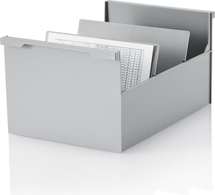 Styro Scatola di cartone A5 cross grey (A5)